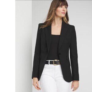 White House Black Market Editor Blazer, NWT, Black, Size 2